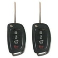 thumbnail image 1 of 2 FLIP KEY FOB For 2015 2016 2017 HYUNDAI SONATA REMOTE TQ8-RKE-4F16 95430-C1010, 1 of 2