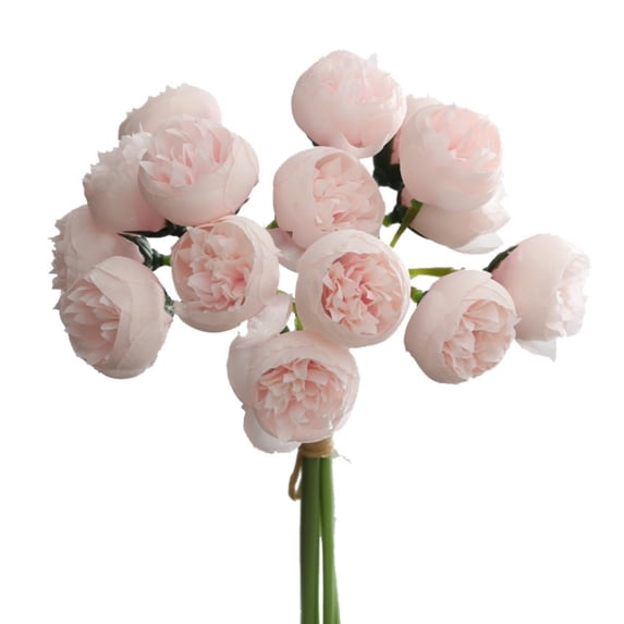 Under $2 FNGZ Artificial Flowers Bouquet,27 Heads Roses Artificial Flower Faux Silk Mini Roses Flowers for Diy Bouquet Bulk Artificial Wedding Filler Flowers,Artificial Roses