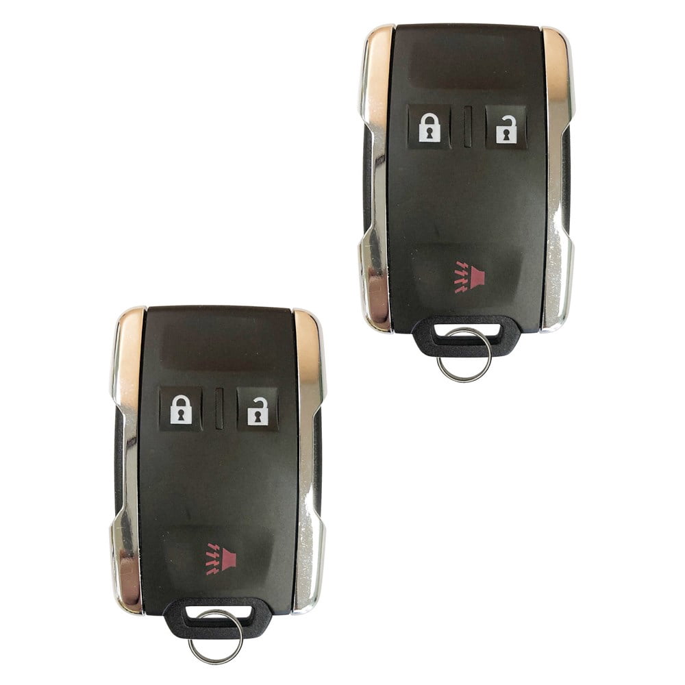 2 FOR 1500 Entry Remote Start Key Fob For 2014 - 2017 Chevy Silverado M3N-32337100 315MHZ