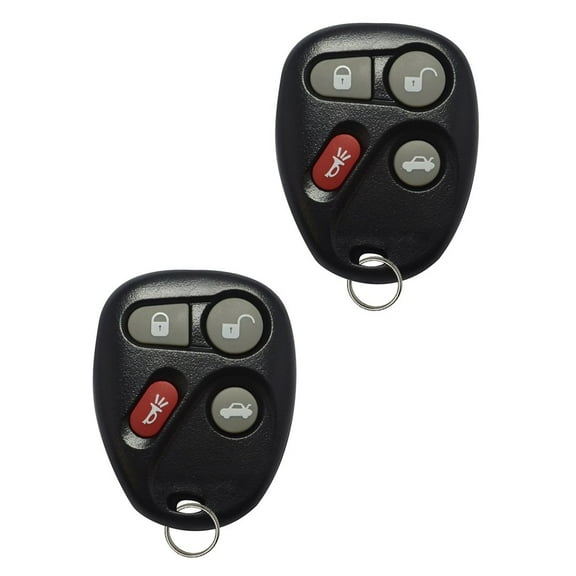 2 FOR 2001 2002 2003 2004 2005 Chevy Impala Monte Carlo Keyless Remote Car Key Fob KOBLEAR1XT 315MHZ