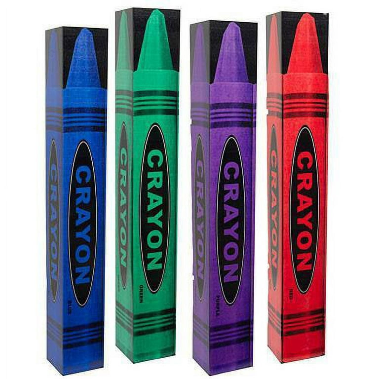 Giant Crayon Prop - WhiteClouds