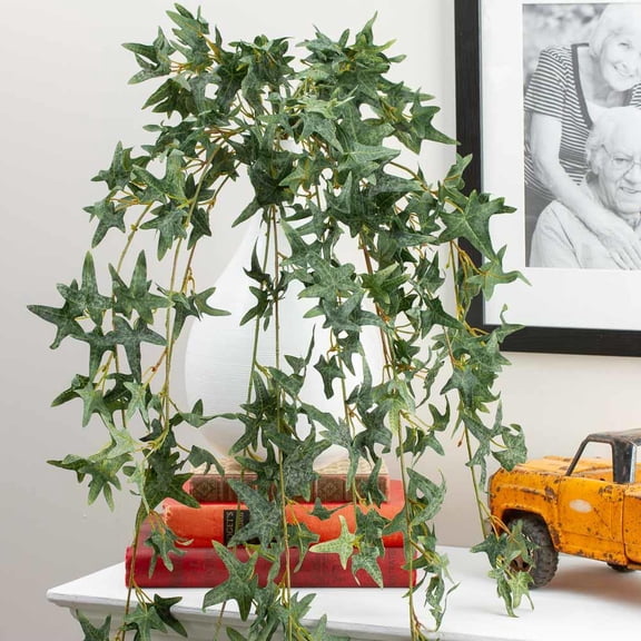 Factory Direct Craft Artificial Ivy Bushes, Set of 2, 36 Inch Faux Greenery Stems