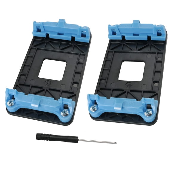 2 Fan Mounting Bases, Heat Sink Mounts Suitable for 2+/3+/1/2 Socket Bottom Frame Fan Cooling Limitless Base (8 Screws 1 Screwdriver)