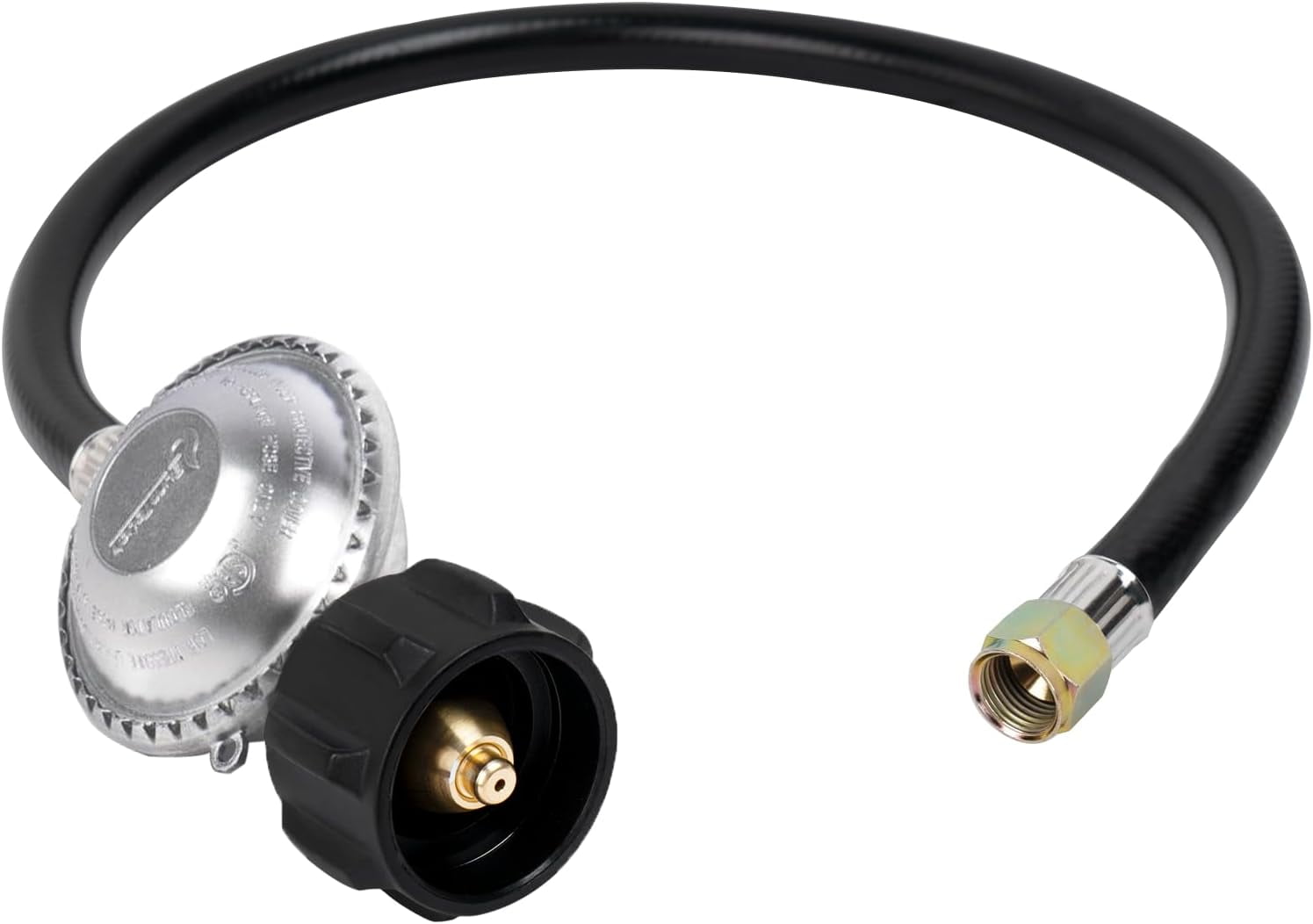 2 Feet Universal Gas Grill Regulator and Hose, Replacement for er