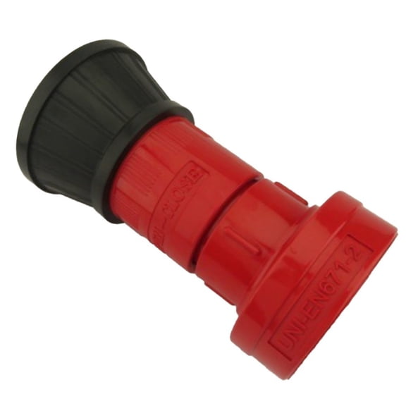 2" Female Fire Pump Nozzle - Reliable Water Flow (Red)