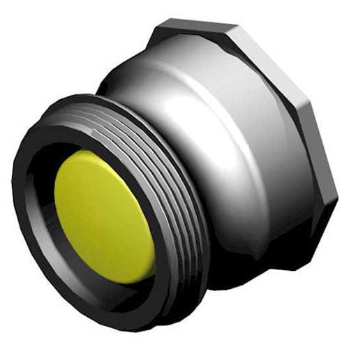 CPP-LM B700377 2 in. Female NPT Pipe Thread x 2 in. Part A Camlock Stubby Adapter - Black