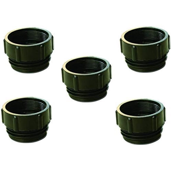 2" Female NPT x 2" Male Buttress Bung Polypropylene Adapters set of 5$$Plumbing & HVAC