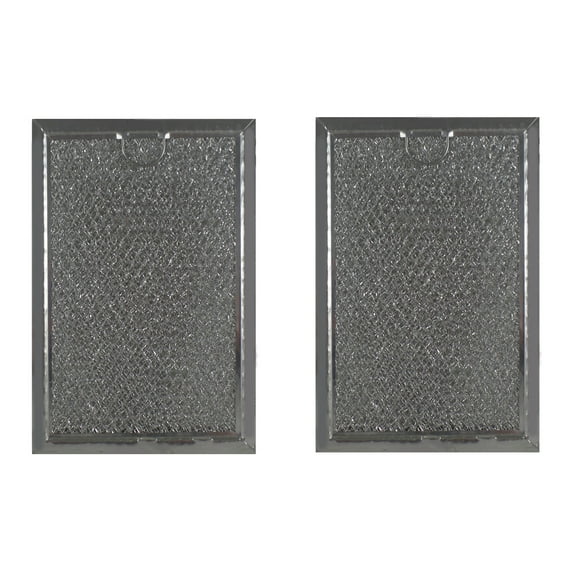 2 Filter for GE WB06X10359 Microwave Oven Grease Filter