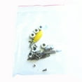 thumbnail image 1 of 2* Fingerboard Trucks + 4* Wheels for Fingerboard, Fingerboard DIY Wooden Deck Accessory Fit for 96MM Fingerboard Skateboard, 1 of 1