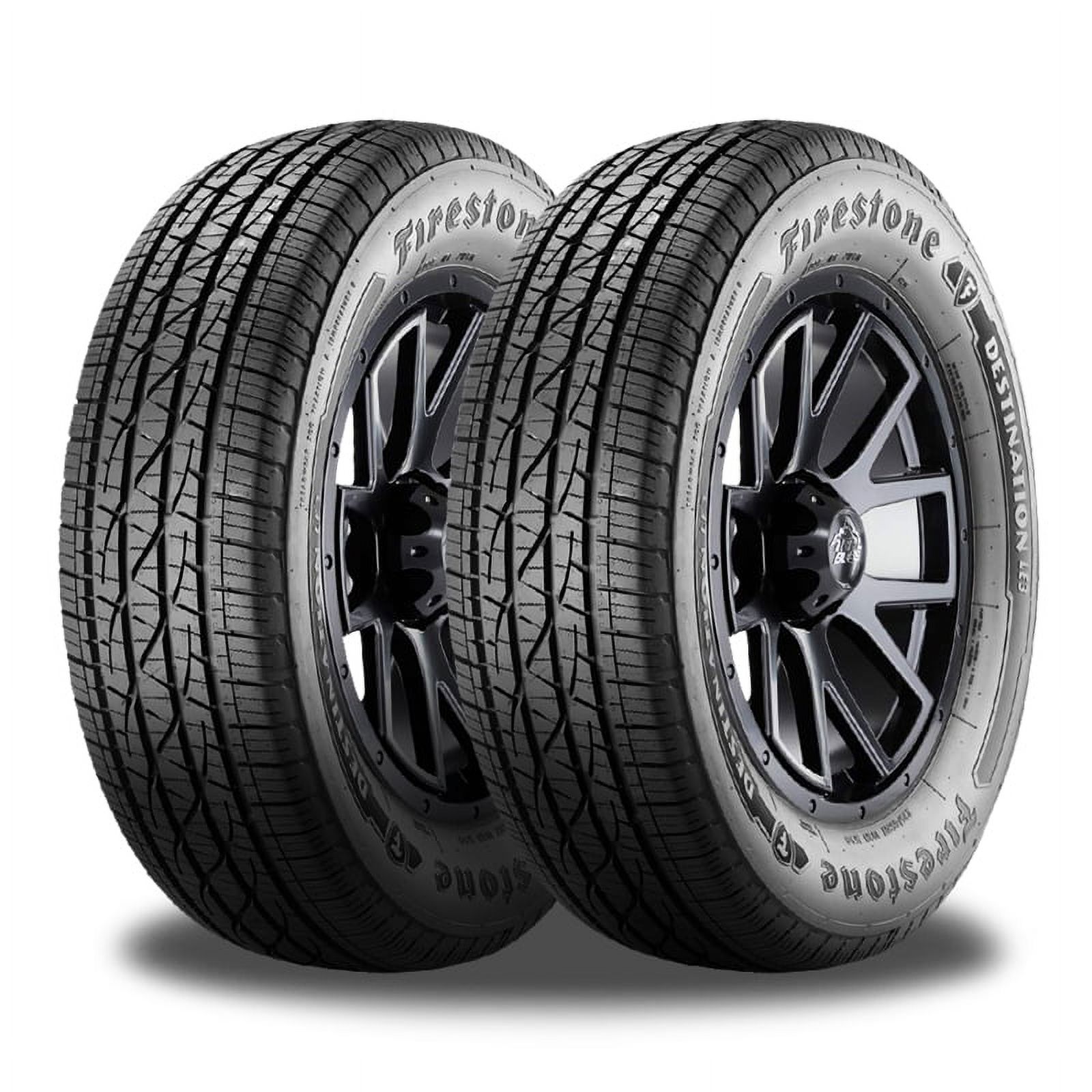 4 New Firestone Destination LE2 Tires – 245/75R16 109S A/S All Season, 11/32 Tread