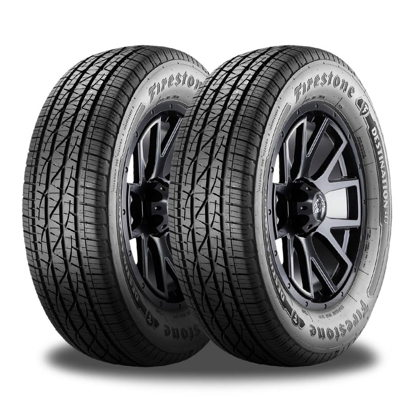 2 Firestone Destination LE3 255/60R19 109H All Season Tires 70K Mileage ...