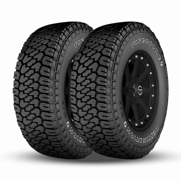 2 Firestone Destination X/T OWL 265/75R16 123/120S Load E 10 PLY Off-Road 50K Mi FS004376 / 265/75/16 / 2657516