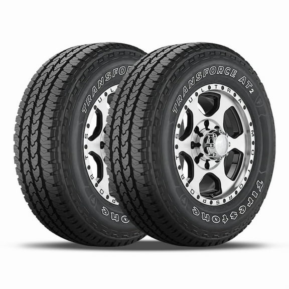 2 Firestone Transforce AT2 OWL 285/60R20 125/122R All Terrain Tire [10 PLY LR E] FS014358 / 285/60/20 / 2856020