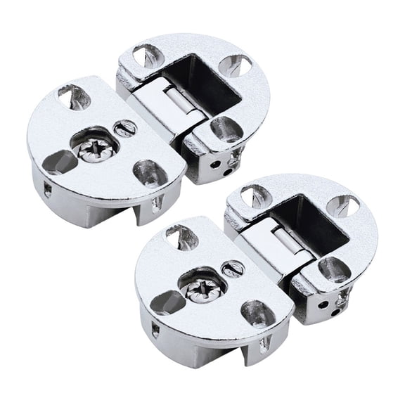 2 Flap Hinge 90 Degree Nickel Plated Hinge for Furniture Cabinet Door