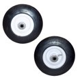 thumbnail image 1 of 2 Flat Free Solid Tires Front Caster Wheel 9x3.50-4 Fits Ferris 1521181 5021181, 1 of 7