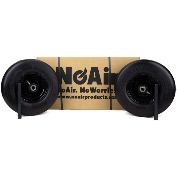 (2) Flat Free Tire Assm 13x6.50-6 Worldlawn Venom Diamondback Python 632041