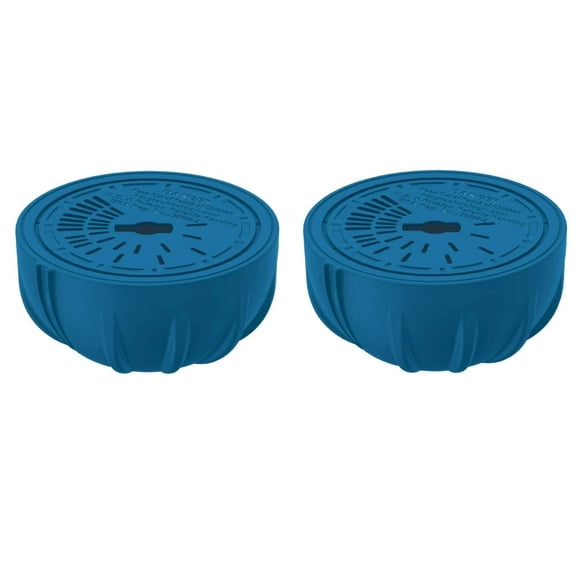 2 Flippin FROG Pool Sanitizer Replacement Chlorine Cartridges for with The Flippin FROG Pool Sanitizer System for Pools 2,000  5,000 gallons, All-in-One Sanitizing System