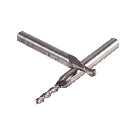 2,Flute Ball Nose Mill 6mm Shank, High,Density Polished, Efficient Chip Removal