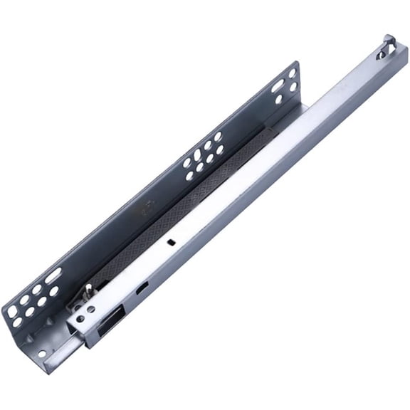 2 Fold Drawer Slides, Soft Close Drawer Slides Partial Extensdrawer Rail,Heavy Duty Concealed Undermount Bottom-Mount Drawer Runners