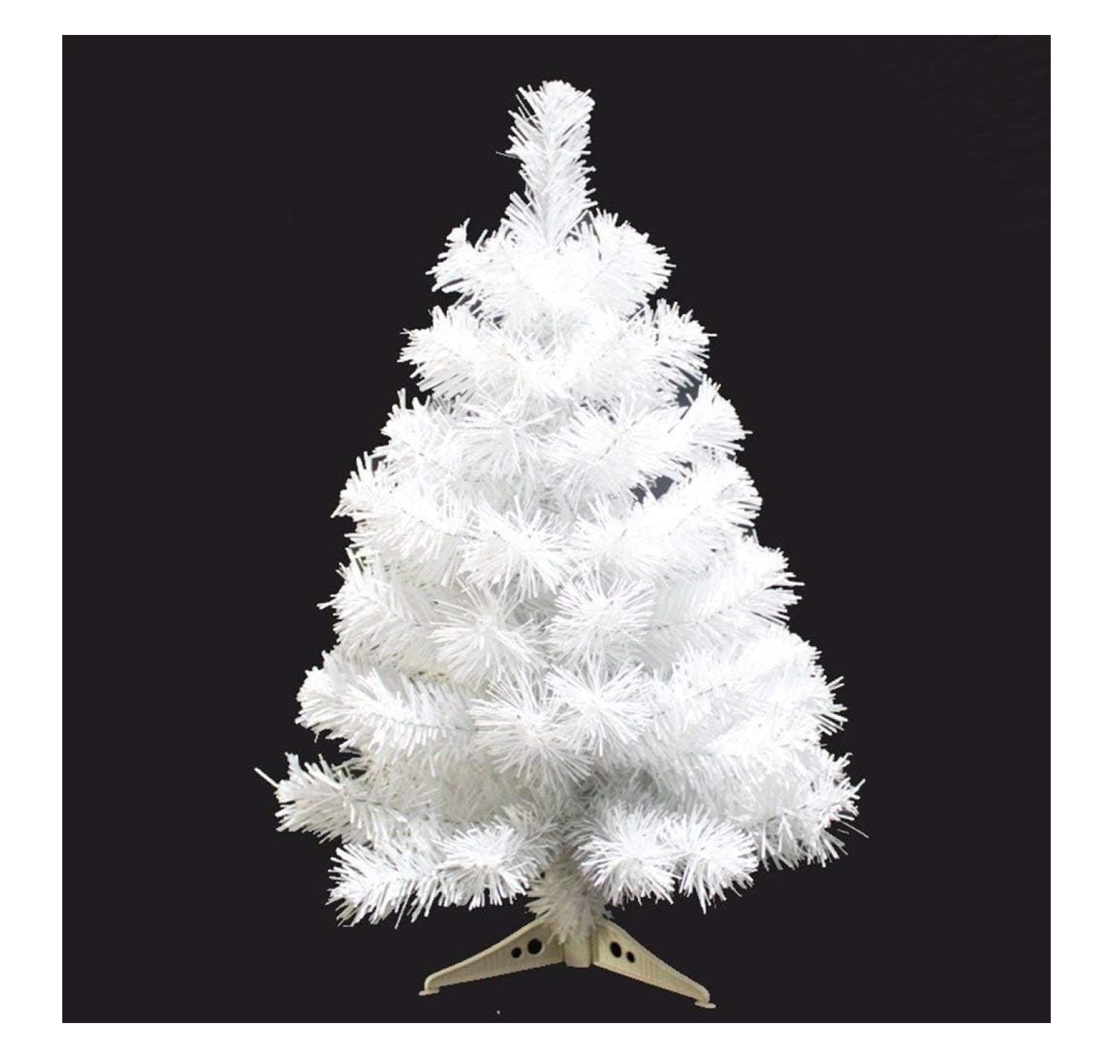 2 Foot Artificial Christmas Tree Xmas Pine Tree with PVC Leg Stand Base