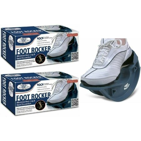 2-Foot Rocker Blue -Optimal Foot Position for Flexibility - Exerciser Muscle Stretcher Feet Massager Calf- Plantar Fasciitis Achilles Tendonitis and Tight Calves, -Leg Foot Arch&nbsp;