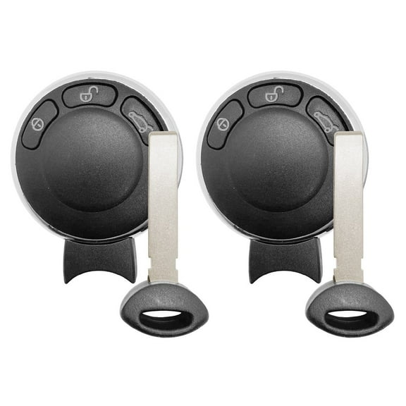2 For 2007 2008 2009 2010 2011 2012 2013 2014 Mini Cooper Remote Key Fob KR55WK49333
