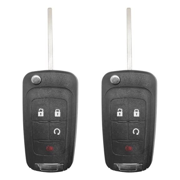 2 For 2010 2011 2012 2013 2014 2015 2016 Chevrolet Equinox Remote Flip Key Fob