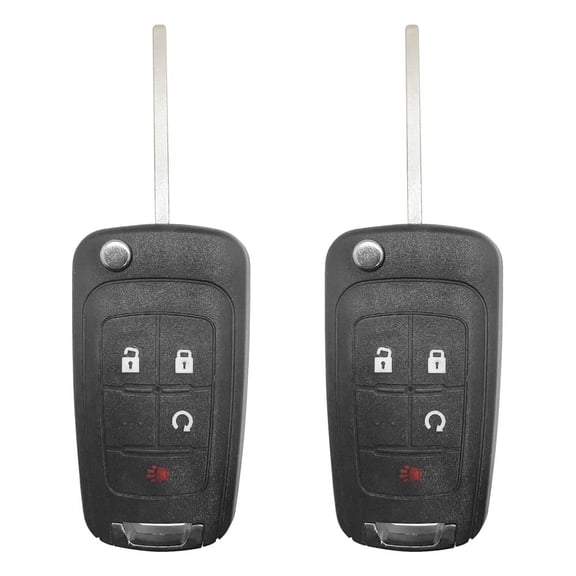 2 For 2010 2011 2012 2013 2014 2015 2016 Chevrolet Equinox Remote Flip Key Fob