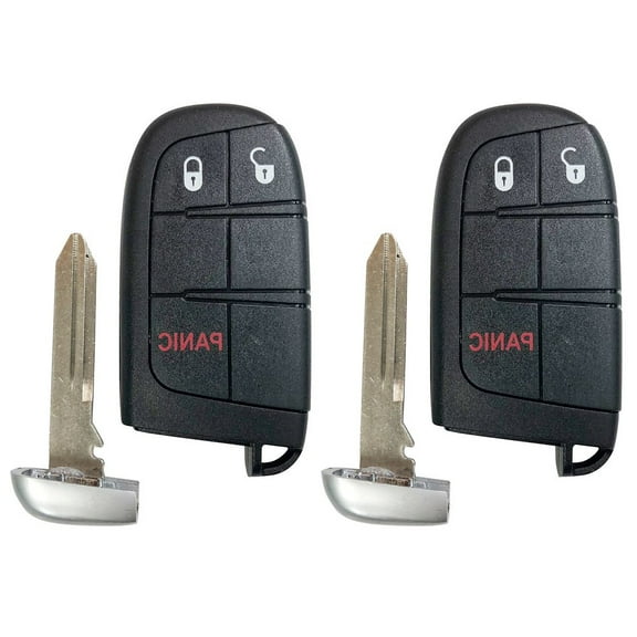2 For 2011- 2018 2019 2020 Dodge Journey Keyless Entry Smart Remote Car Key Fob M3N-40821302
