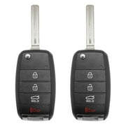 2 For 2014 2015 2016 2017 Kia Rio Keyless Remote Flip Car Key Fob TQ8RKE-3F05