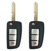 2 For 2014 2015 2016 2017 Nissan Rogue S Keyless Entry Remote Key Fob CWTWB1G767