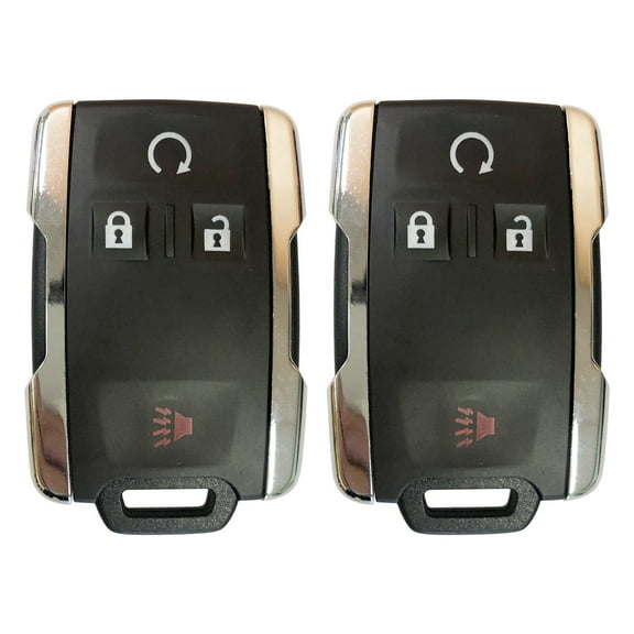 2 For 2014 - 2017 Chevy Silverado 1500 GMC SIERRA Car Key Fob M3N-32337100