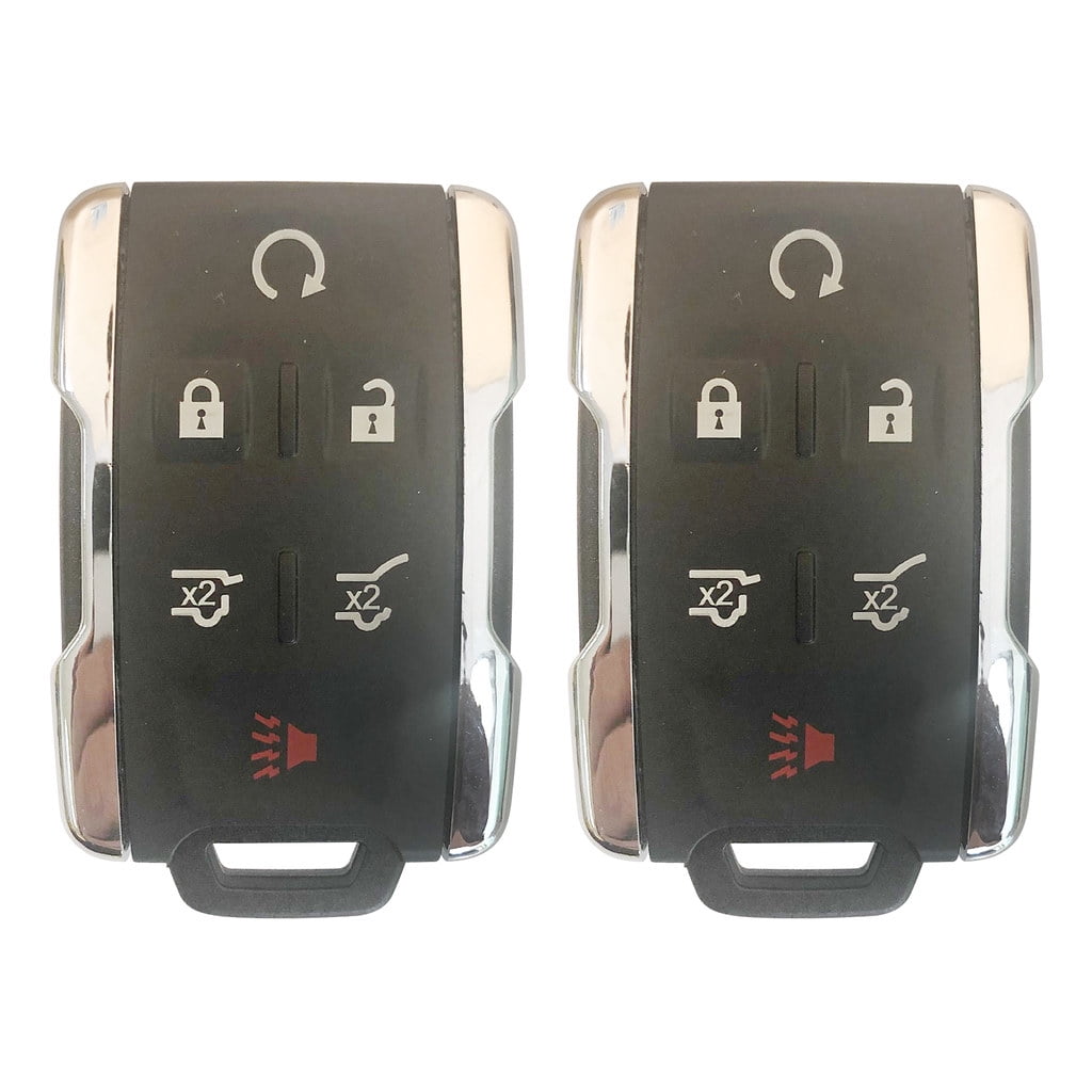 Replacement Remote Key Fob For Chevy Tahoe (2015-2020) - Black, Needs Programming