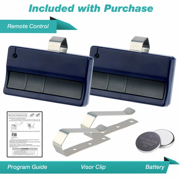 2 For 3 But 315Mhz Sears Craftsman 139.53753 Garage Door Opener Remote 373Lm