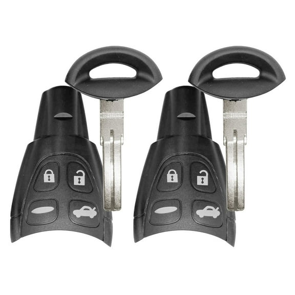 2 For Saab 2003-2009 9-3 9.3 2003-2007 9-5 9.5 Remote Car Key Fob LTQSAAM433TX