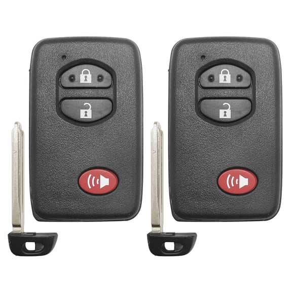 2 For Toyota Highlander Land Cruiser Rav4 3 Button Smart Remote Key HYQ14AAB 0140