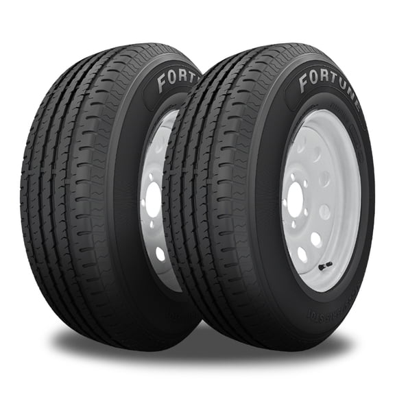 2 Fortune ST01 Trailer ST 175/80R13 97/93L Load Range D Boat Camping Trailer 9175031271 / 175/80/13 / 1758013