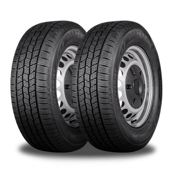 2 Fortune Tormenta LMD LT 205/75R16 113/111R Commercial Van Truck Tires Load E 9205030375 / 205/75/16 / 2057516