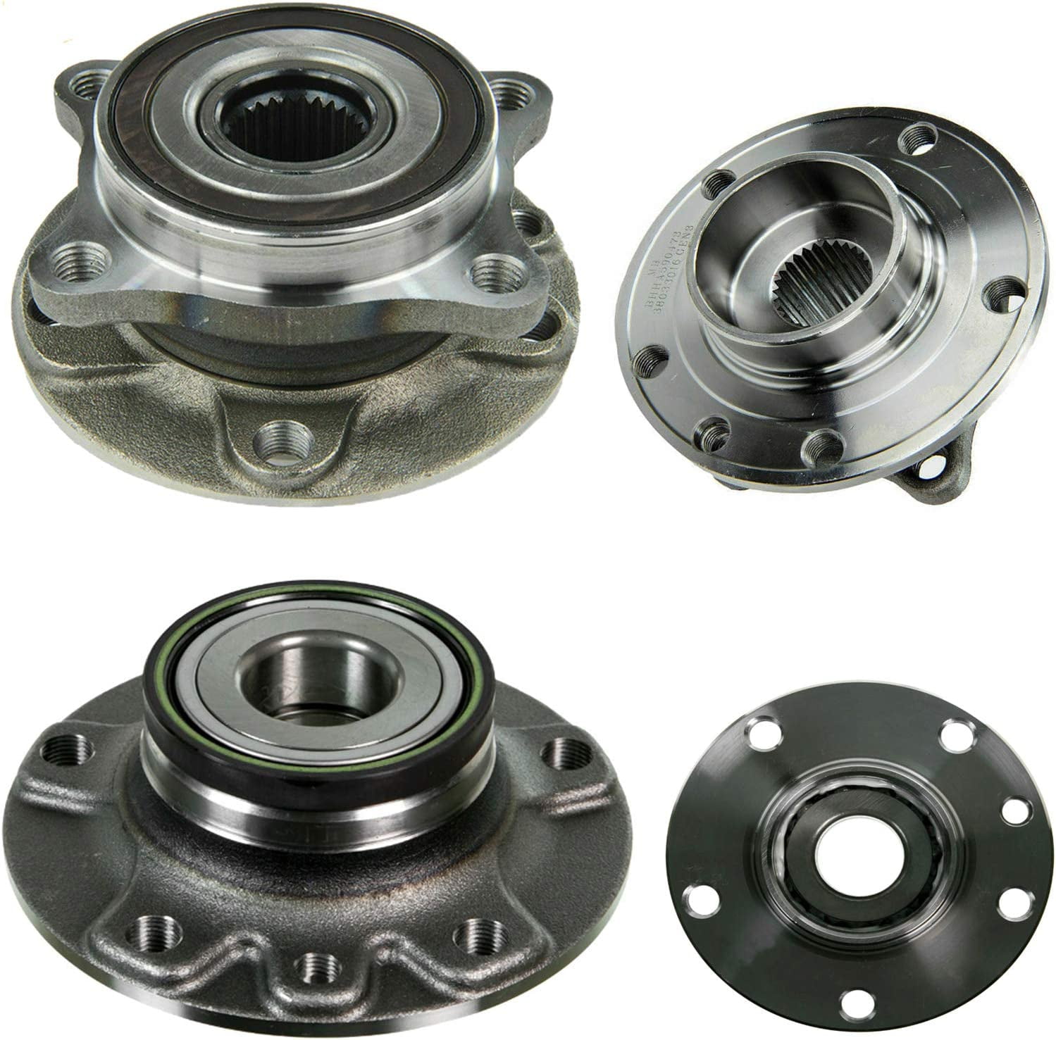 Walmart: Dodge Dart 2013-2016 Front & Rear Wheel Bearing Hub Assembly ...