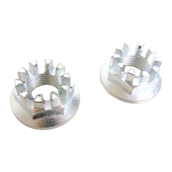 2 Front Axle Hub Castle Crown Nut 18mm x 1.50 1997-Up for Honda Recon 250 TRX250