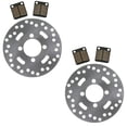thumbnail image 1 of 2 Front Brake Rotors & Pads Yamaha Banshee 350 1996 1997 1998 1999 2000 2001, 1 of 1