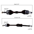 thumbnail image 1 of 2 Front CV Axle Shaft Assemblys For Automatic Transmission 11-16 Scion Tc 2.5L, 1 of 6
