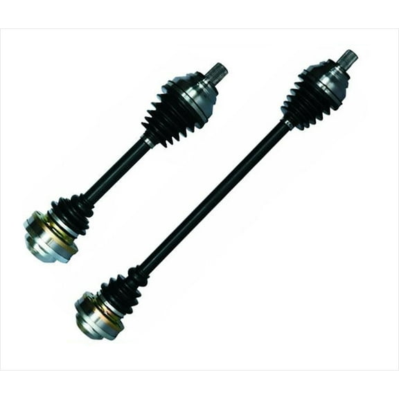 (2) Front CV Drive Axle Shaft for 07-10 VW Jetta 2.0 Turbo Gas Engine Automatic