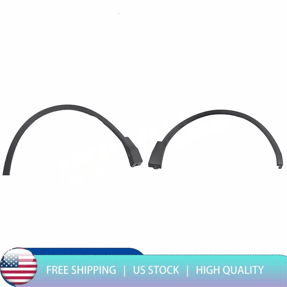 For Volkswagen Tiguan 2018-2021 Front Bumper Fender Flare Molding Pair