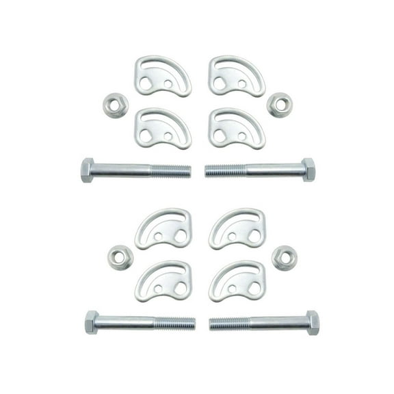 2 Front Upper Alignment Chassis Cam Bolt Kit for 99-15 Chevy GMC 03-09 Hummer H2