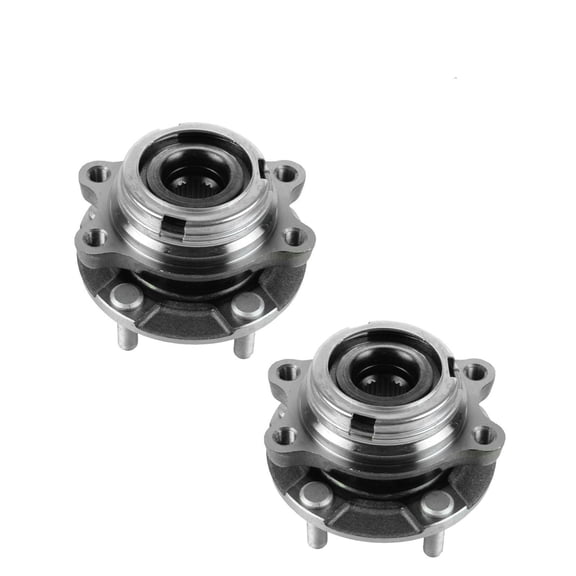 2 Front Wheel Bearing Hub AWD For Infiniti