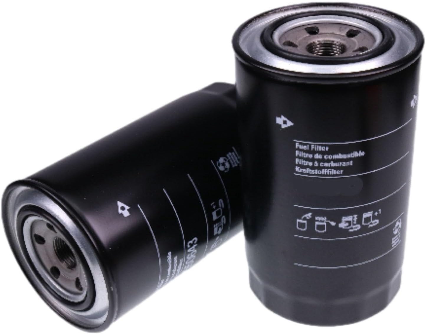 2× Fuel Filter 1K947-43172 1K947-43170 For Kubota SVL65 SVL75 SVL95 KX080