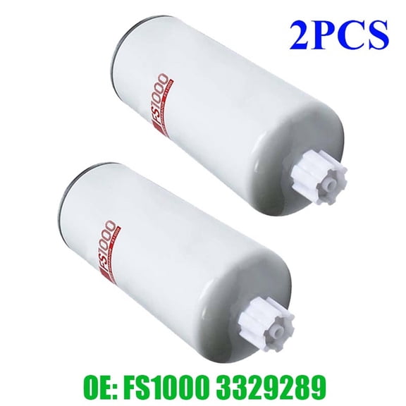 2 Fuel Water Separator FS1000 Replacement Part For Cummins 3329289 CAT 2568753