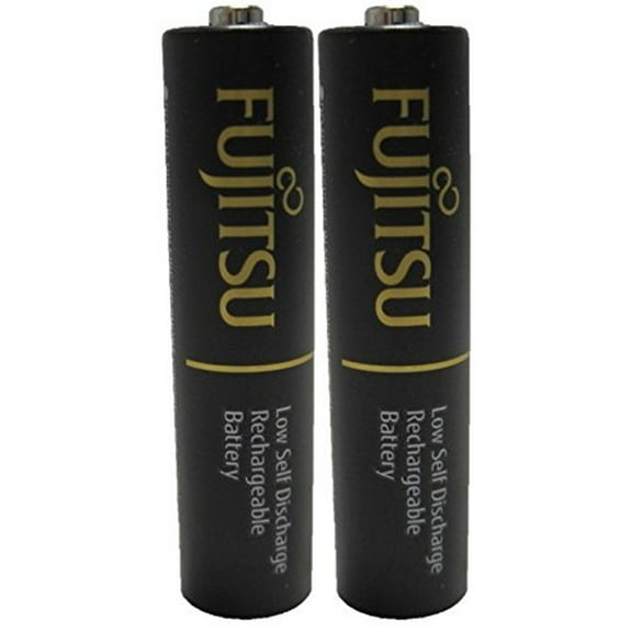 2 Fujitsu AAA Ready-to-Use HR4UTHC 950mAh (Min. 900mAh) Rechargeable Battery NiMH 1.2V Made in Japan