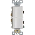 thumbnail image 1 of 2 Function Rocker Switch Wall Control, White, 1 of 1